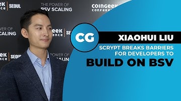 sCrypt founder Xiaohui Liu sees potential in dev protocol for BSV smart contracts