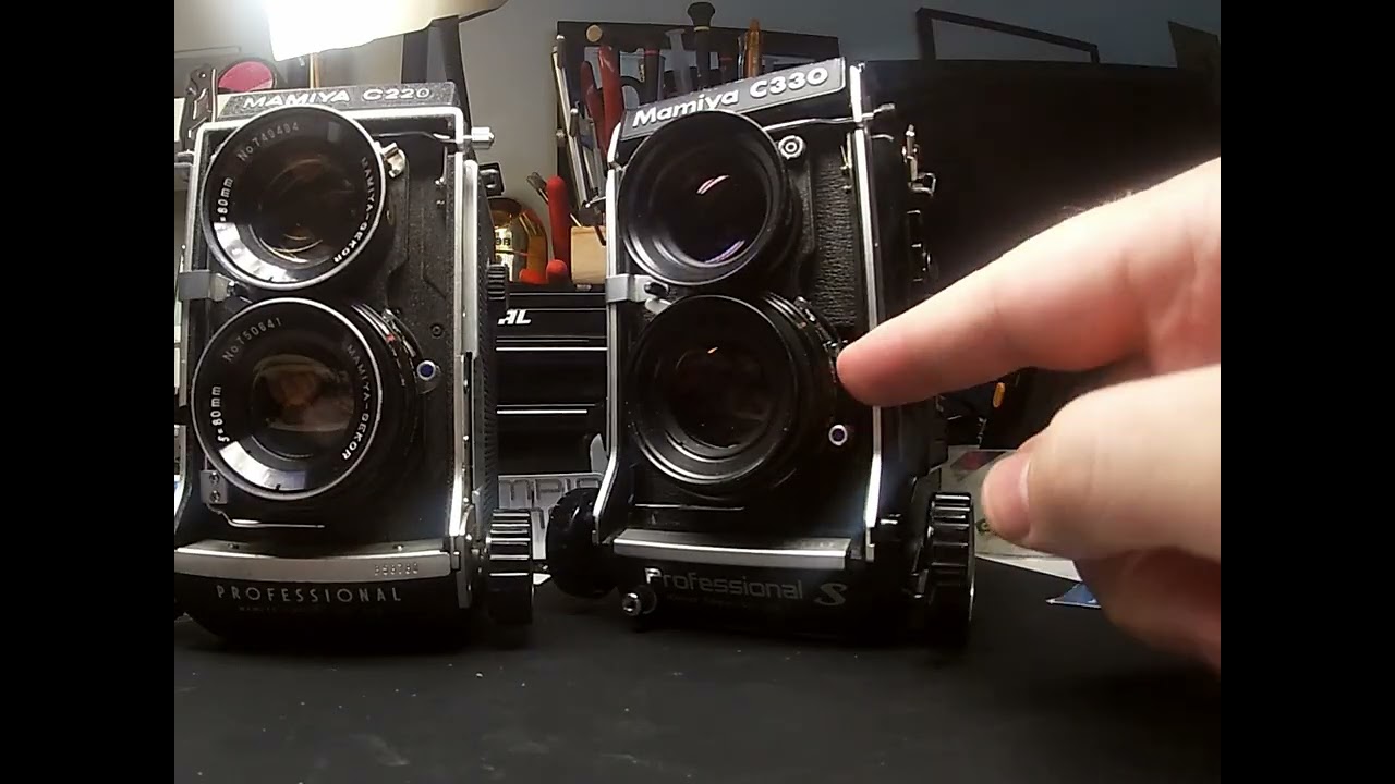 MAMIYA C220 とC330 中判カメラ 昭和レトロ ジャンク品 中判カメラに初挑戦。Mamiya C220/330について何か知ってることあっ