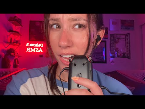 ASMR | Mic Biting, Kissing, and Touching Tascam