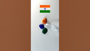 Mixing flags Colors! Which country next? #asmr #colormixing #satisfying #painting