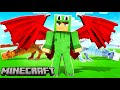 How I BECAME A DRAGON in Minecraft!