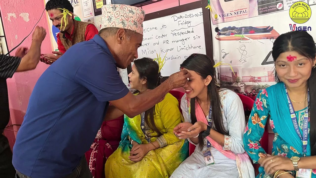 Dashain Celebration Programme All Vigen Nepal Center