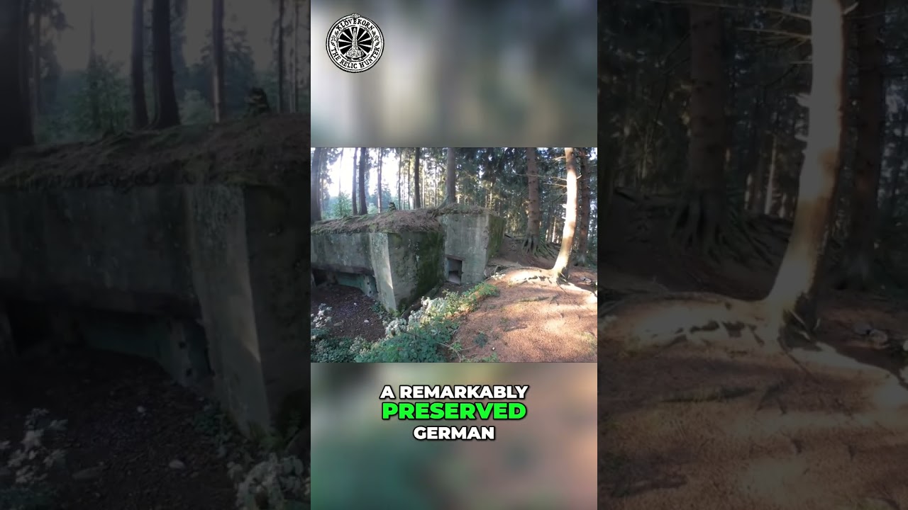 Exploring a WW2 German Bunker!