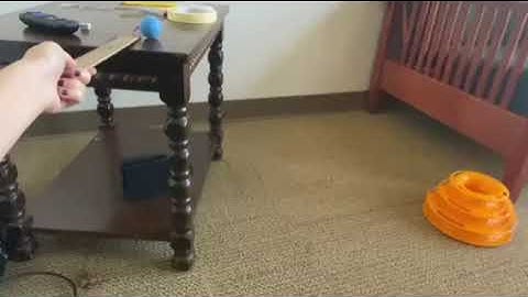 Ball bounce with tail reference