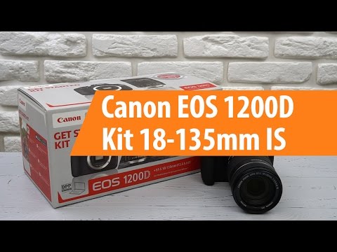 Распаковка Canon EOS 1200D Kit 18-135mm IS / Unboxing Canon EOS 1200D Kit 18-135mm IS