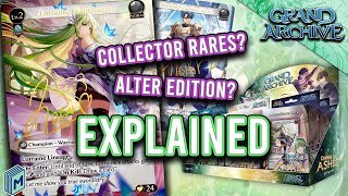 The Guide to Rarities and Editions in Grand Archive TCG: Dawn of Ashes
