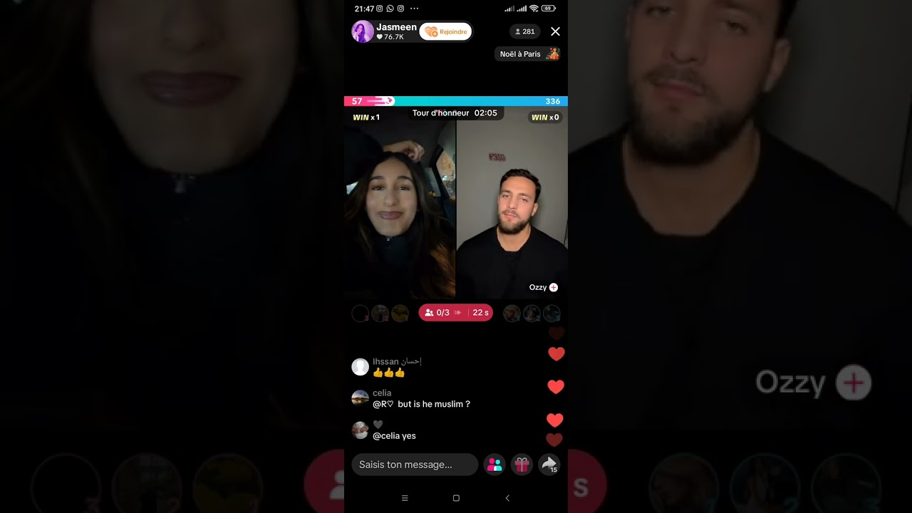 لايف ياسمين part 5🤩💥