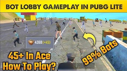 Pub G Mobile Lite Bot Lobby || Pub g lite full bot lobby || #pubglite
