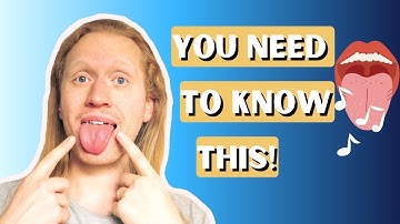 TONGUE POSITION FOR SINGING | One of the BIGGEST MISCONCEPTIONS