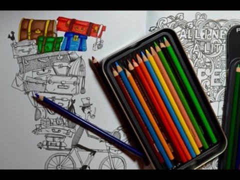 A New Coloring Technique | Color with me! - YouTube