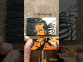 Ram ji and Hanuman pending on icecream stick #jayshriram #drawing #viralvideos