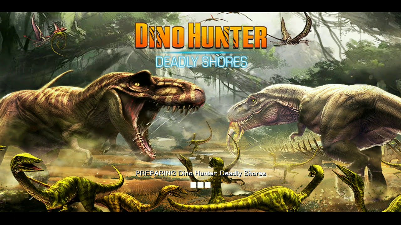 Dino Hunter:Deadly Shores android gameplay #1|OFFLINE game - YouTube