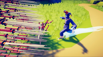 Teleporting Fighter, The Kicker vs God Units - Totally Accurate Battle Simulator TABS