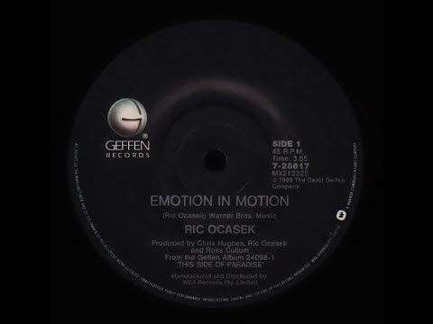 Emotion In Motion – Ric Ocasek - 1986 (Original Stereo)