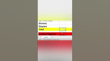 How to Calculate Variance in MS Excel #shorts #msexcelshorts