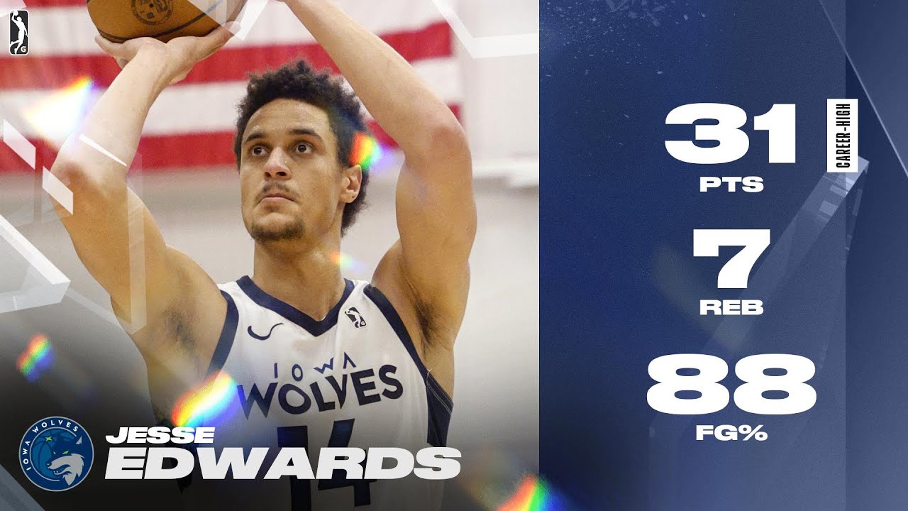 Jesse Edwards RECORDS CareerHigh 31 PTS & Scores GameWinning Bucket