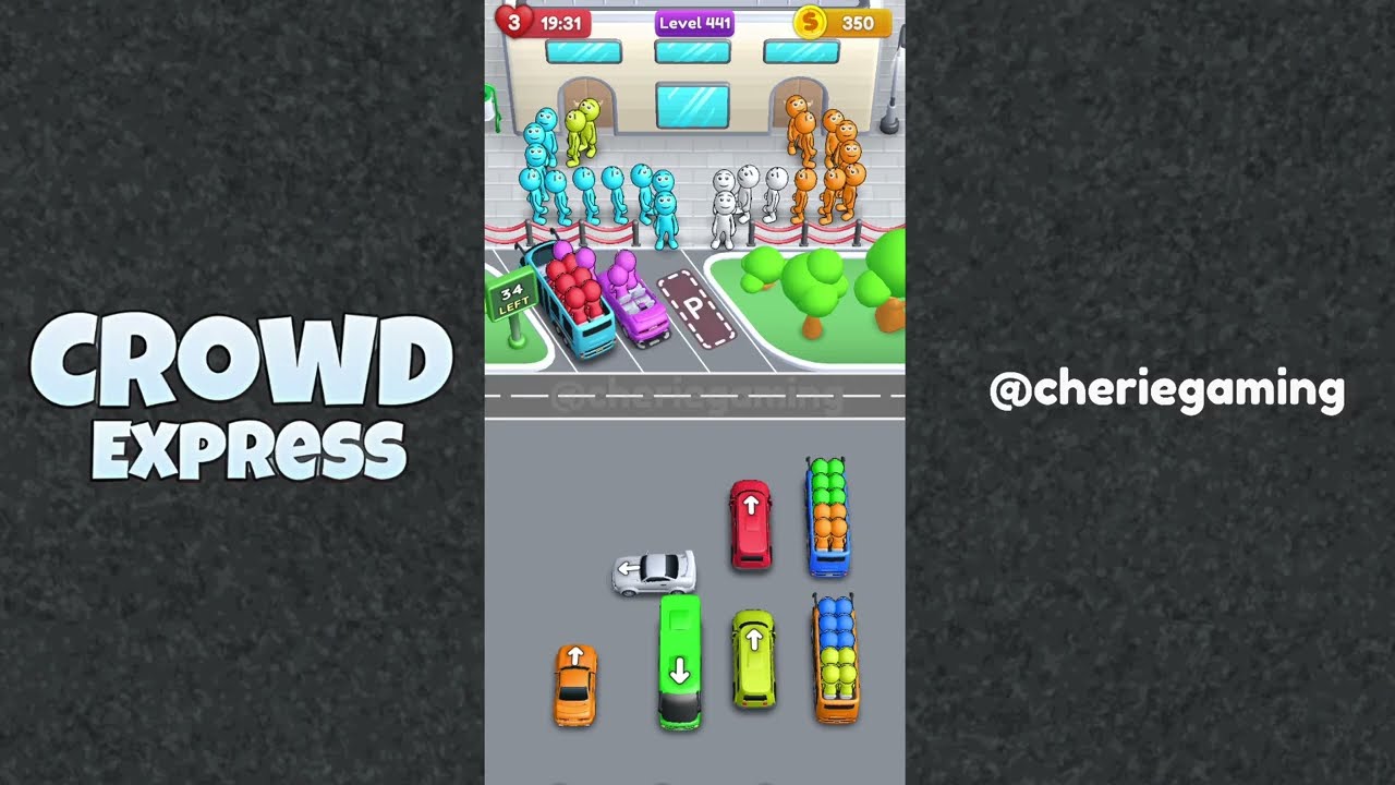 Crowd Express Level 441 Solution Walkthrough - YouTube