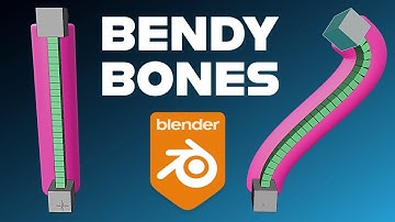 How to Rig a Bendy Bone in Blender – Quick & Easy Stylized Animation Guide