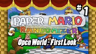 Paper Mario 64 Open-World Randomizer Livestream (Part 1)