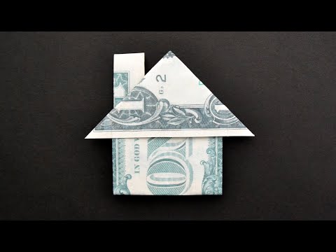 Easy MONEY HOUSE | Dollar Origami | Tutorial DIY By Nprokuda