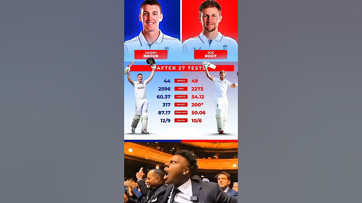 Harry Brook Vs Joe Root After 27 Test..🔥🏏 #shorts #cricket #aishorts #harrybrook #joeroot