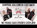 SURPRISE HALLOWEEN COSTUME?! - Picking Out Each Other's Costume!! - CHARACTER COSPLAY - Challenge