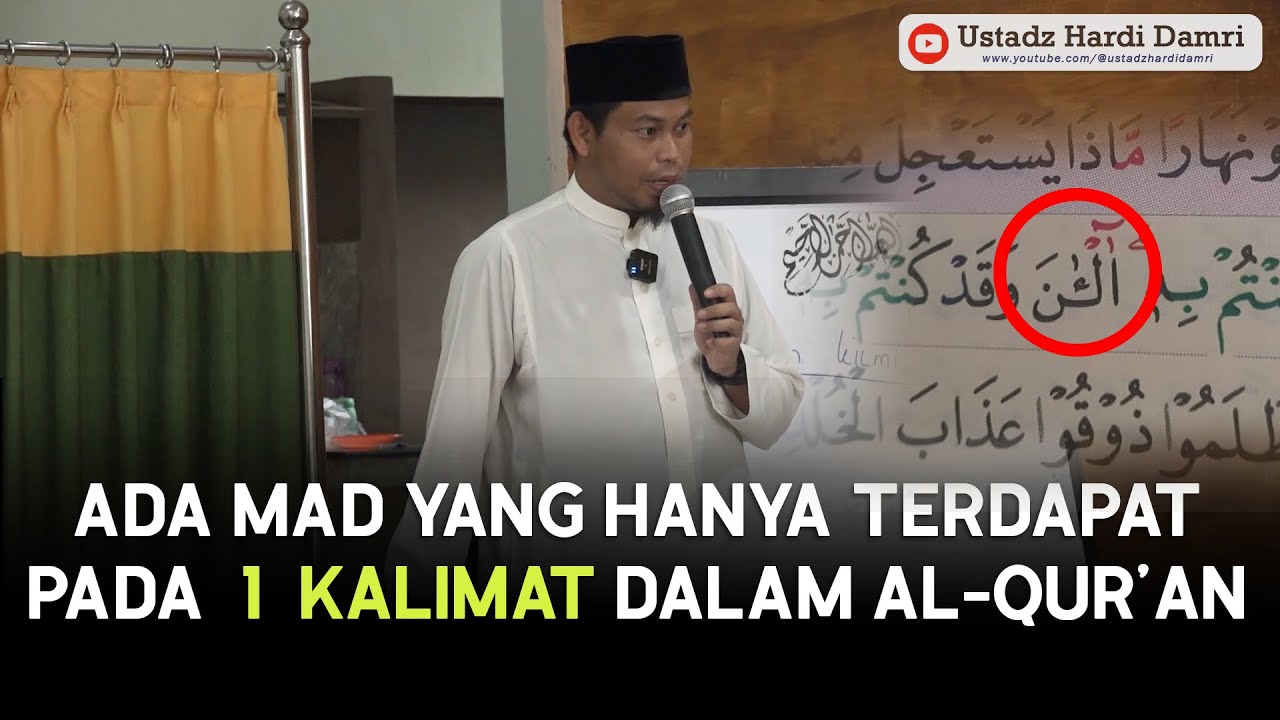 MENGENAL MAD LAZIM KILMI MUKHOFFAF (Ustadz Hardi Damri, Lc)