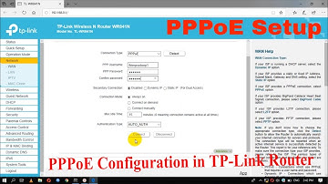 How to Configure PPPoE Connection in TP-Link Router | Technical Hakim