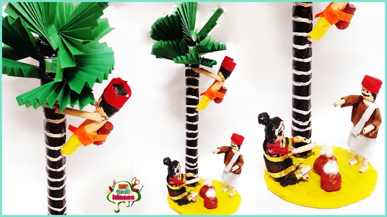 DIY / Best out of waste kondapalli dolls / Best Out Of Waste Idea / kondapalli dolls