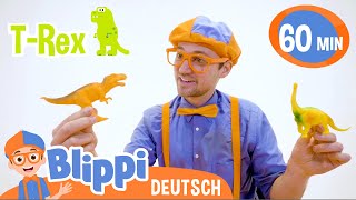 Blippi Deutsch - Dinosaurier lernen mit Blippi | Abenteuer und Videos für Kinder