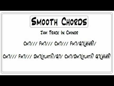 Smooth Chords Jazz Backing Track in C minor