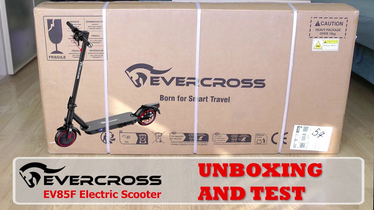 Распаковка EVERCROSS EV85F