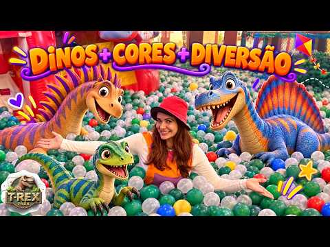 Pippa Conhece Vários DINOSSAUROS! 🦖