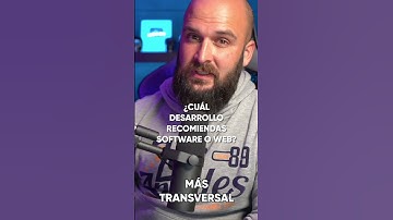 desarollo web o desarrollo de software?