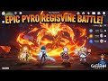 Beating Pyro Regisvine with ONLY Free Characters! (No Gacha)