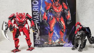 DP-02 Blade Warrior Ko undersized Dino Red Dasher figure unboxing & review 