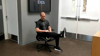 Trigger Point Ball Large_Seated Hamstring Massage