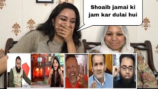 Subhi Khan & Rizwan Ahmad ne Jam Kr Shoaib Jamai ki Dulahi || Pakistani Reaction