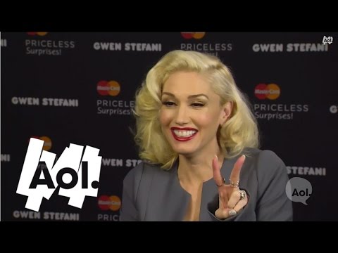 Gwen Stefani Talks Solo Show With MasterCard | AOL Exclusive