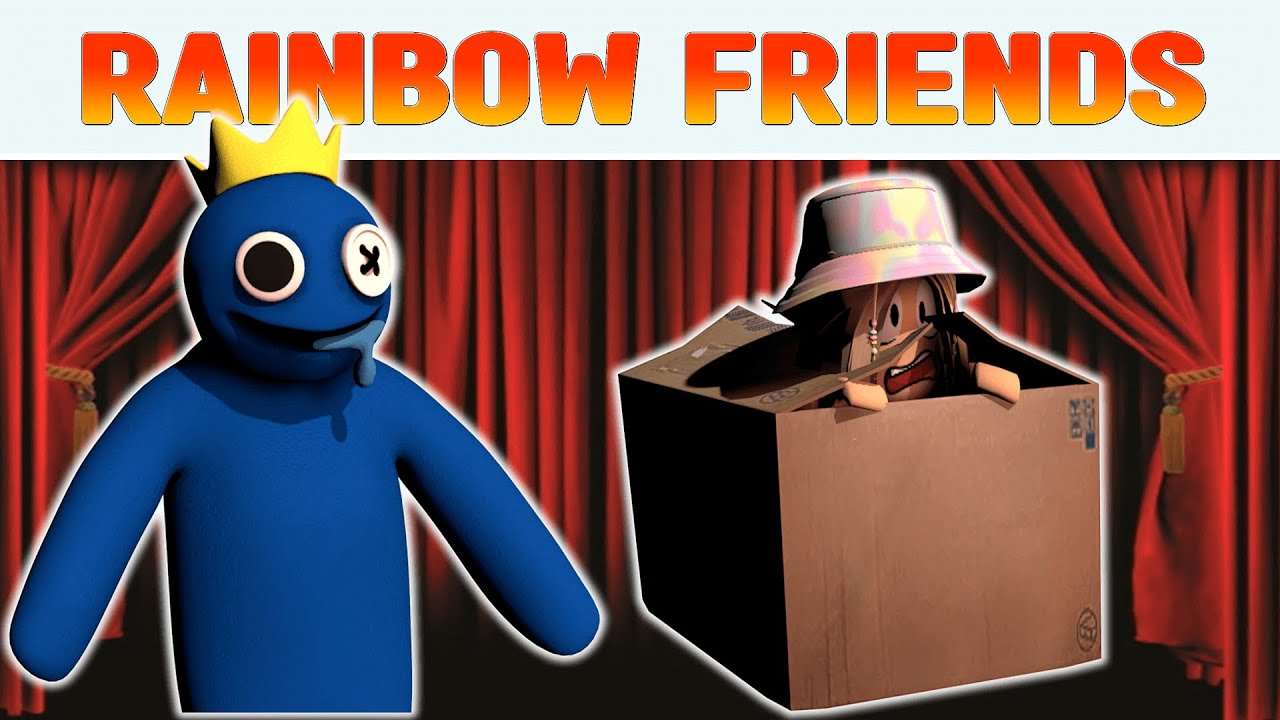 🌈RAINBOW FRIENDS ROBLOX 💥 (TODOS OS FINAIS) NUNCA ENTRE nesse JOGO..  SOZINHO! 😰 