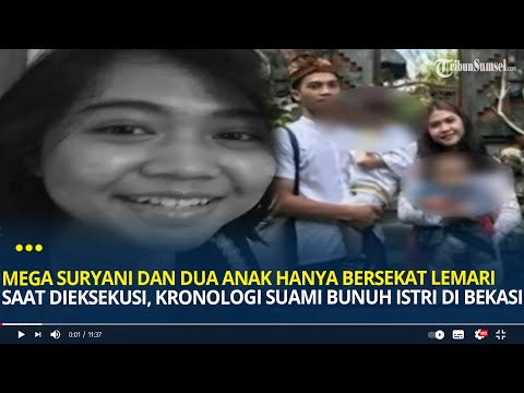 Mega Suryani dan Dua Anak Hanya Bersekat Lemari Saat Dieksekusi, Kronologi Pembunuhan Istri Bekasi