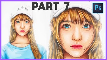 [ Photoshop Tutorial ] PLATELET ANONE ANONE Vexel Art - Part 7 HAIR