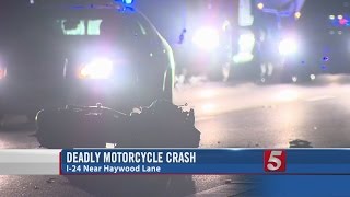 27-Year-Old Motorcyclist Killed In I-24 Crash