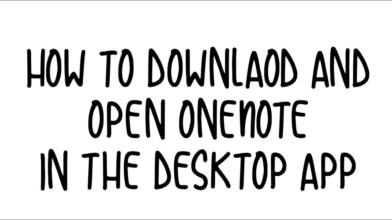 onenote desktop