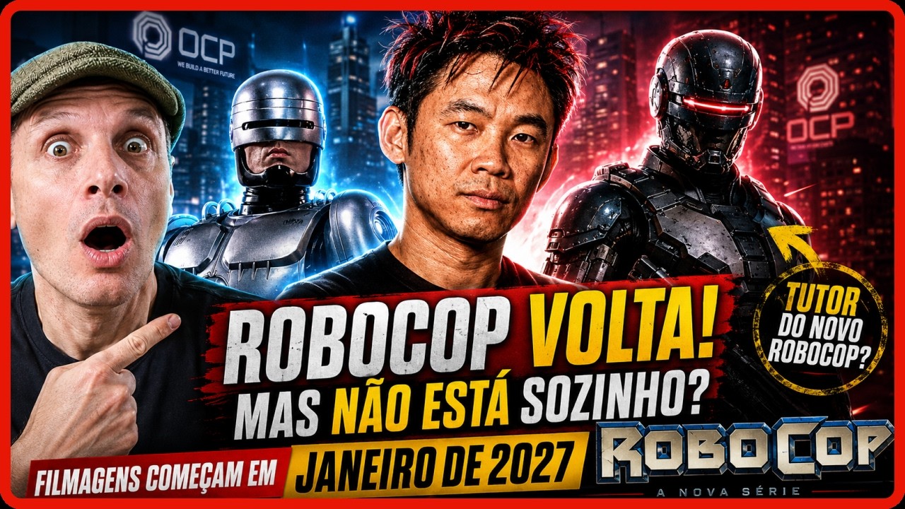 BOMBA! O Novo ROBOCOP Não Será Alex Murphy! Entenda a Nova Série!