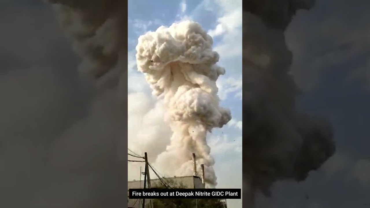 Fire breaks out at Deepak Nitrite GIDC Plant