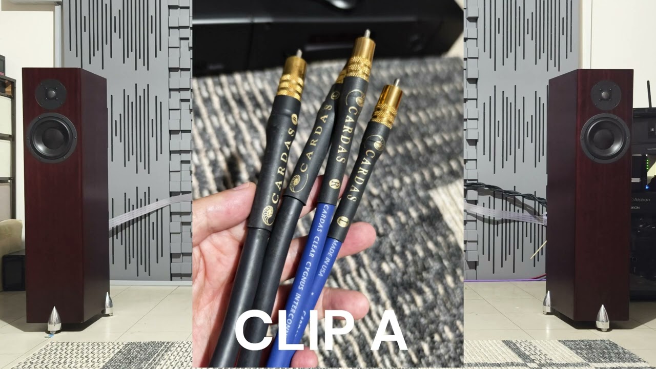 Cardas Clear Cygnus & Golden Ref ... Sound A/B