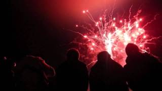 Fireworks at The Rec in Bath 5th Nov 2011