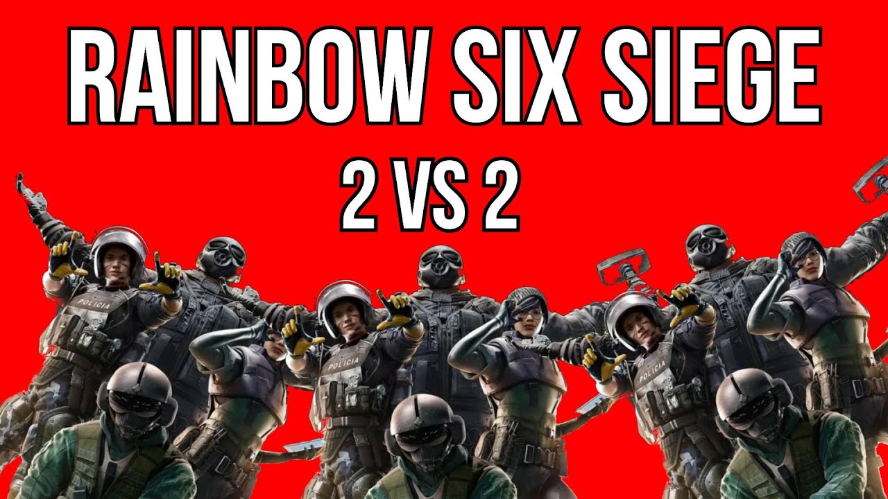 Rainbow Six Siege 2 vs 2 funny moments - YouTube