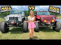 Mall crawler vs rock crawler  jeep comparison